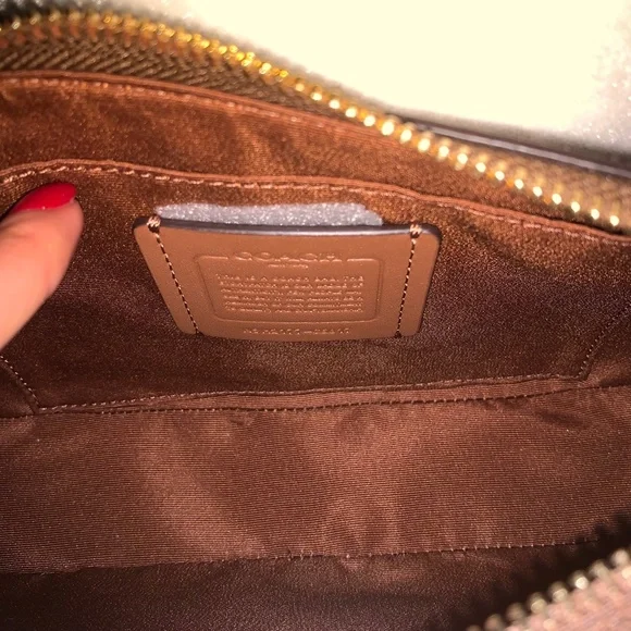 Brand new with tags rainbow strapped and rainbow logo coach crossbody bag - Picture 9 of 12